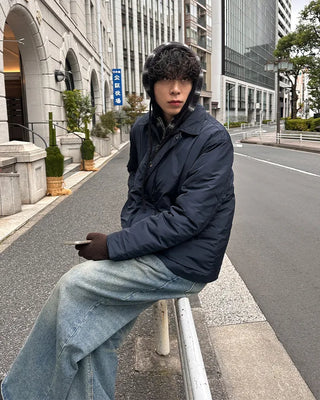 Simple Point Down Jacket