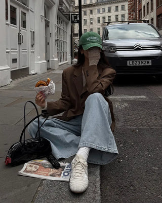 Oversized Melange Jacket