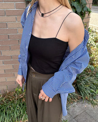 Padded slim camisole