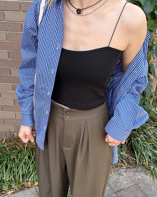 Padded slim camisole
