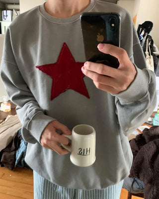 Pigment Star Patch Sweatshirt