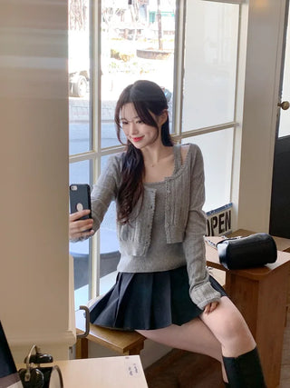 [Belt Set] Western Belt and Skirt Set