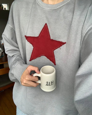 Pigment Star Patch Sweatshirt