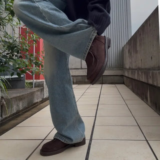 Basic round flat shoes