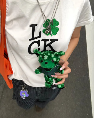 (ORIGINAL) Lucky Glow Clover T-Shirt