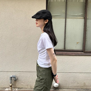 Shirred Off-Shoulder T-Shirt