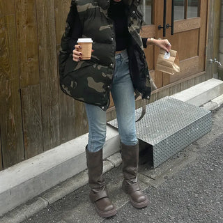 Military down vest