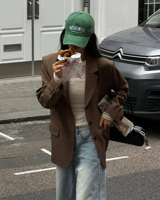 Oversized Melange Jacket