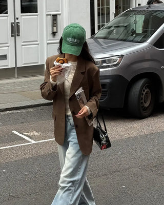 Oversized Melange Jacket