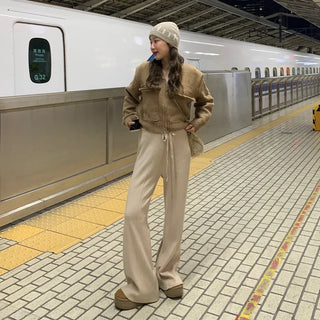 Flap zip cardigan