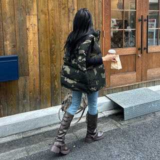 Military down vest