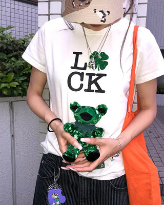 (ORIGINAL) Lucky Glow Clover T-Shirt