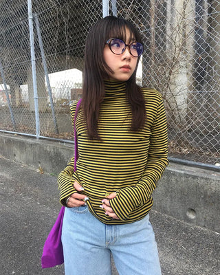 Oval Bold Frame Glasses