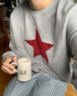 Pigment Star Patch Sweatshirt