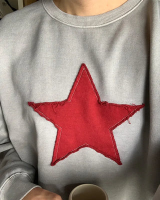 Pigment Star Patch Sweatshirt