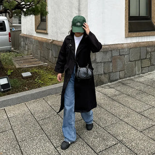 Half-round cross bag