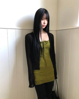 Bustier mini dress
