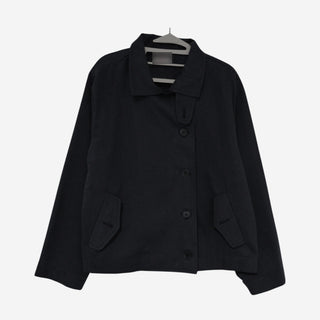 High-neck military jacket