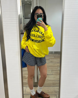 (Unisex) Drop Shoulder Oversized Sweatshirt T-Shirt