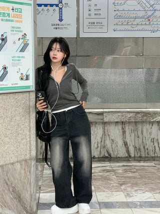 Slim Rib Hoodie