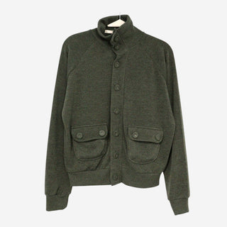 High-neck cardigan