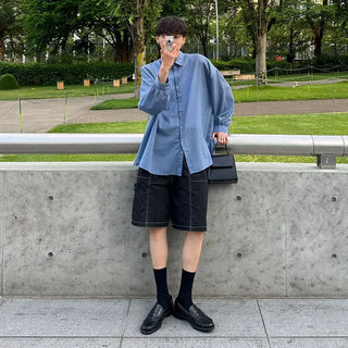 Summer Volume Stripe Shirt