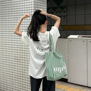 (Unisex) Moon Lettering Short-Sleeve T-Shirt