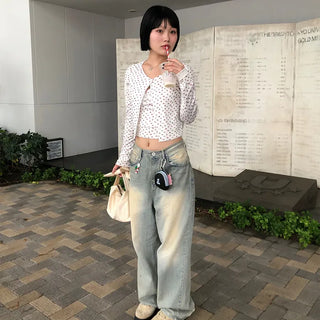 Flower Camisole Cardigan Set