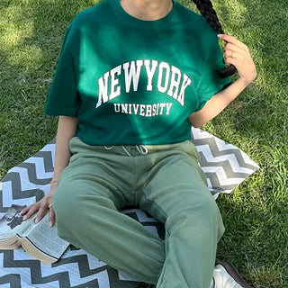 (Unisex) NEW YORK Logo Short-Sleeve T-Shirt