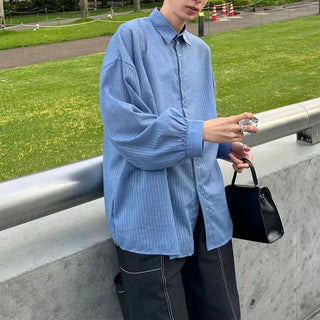 Summer Volume Stripe Shirt