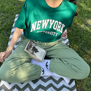 (Unisex) NEW YORK Logo Short-Sleeve T-Shirt