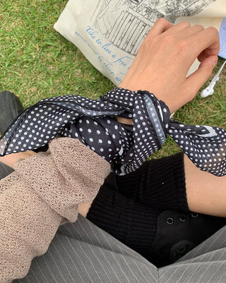 Polka Dot Scarf