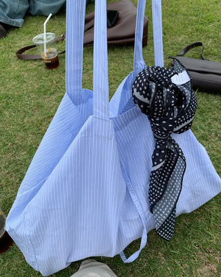Striped Big Eco Bag