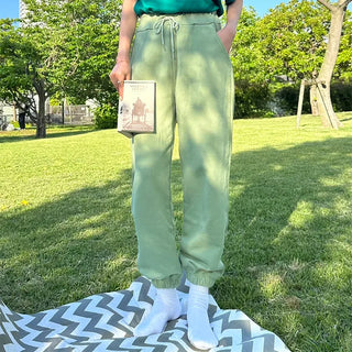 Basic color jogger pants