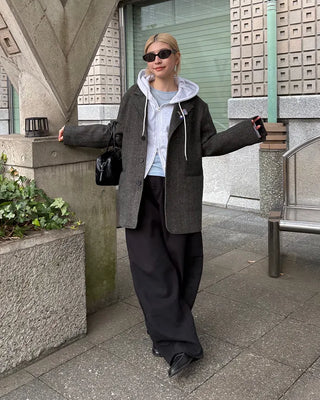 Wide cotton pants