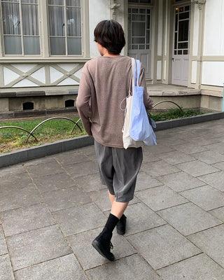 (Unisex) Striped Bermuda Shorts