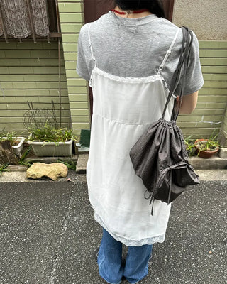Basic semi-cropped T-shirt
