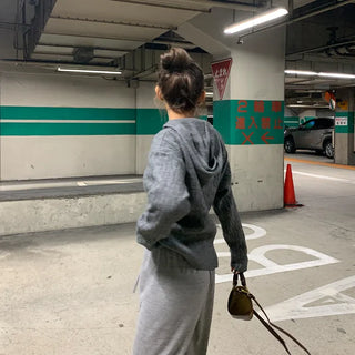 Cable Hoodie Knit