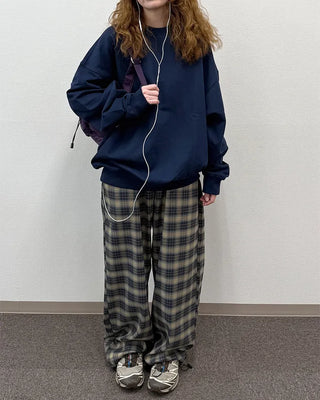 Oversized Simple Sweatshirt
