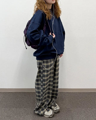 Oversized Simple Sweatshirt