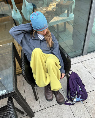 (Unisex) Belt Loop Fleece Jogger Pants
