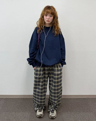 Oversized Simple Sweatshirt