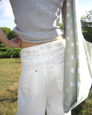 Cubic Flower Ethnic Belt