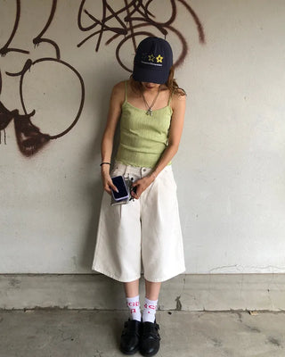 Heart Cubic Stripe Wallet Pouch