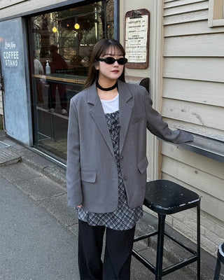 Jewel neck long T-shirt