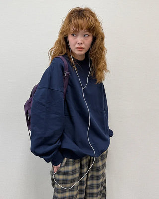 Oversized Simple Sweatshirt