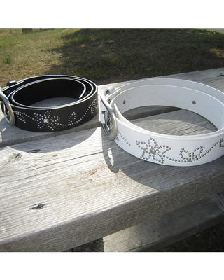 Cubic Flower Ethnic Belt