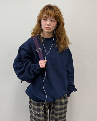 Oversized Simple Sweatshirt