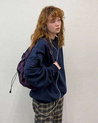 Oversized Simple Sweatshirt