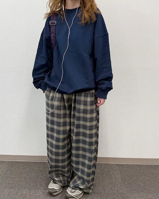 Oversized Simple Sweatshirt